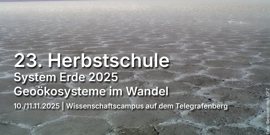 23rd teacher training course “Autumn School: System Earth” at the GFZ Helmholtz Centre for Geosciences.