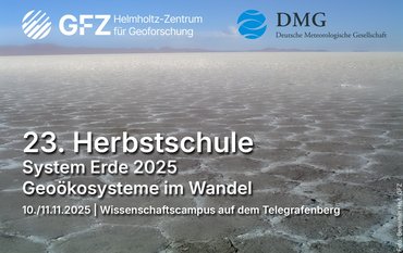 23rd teacher training course “Autumn School: System Earth” at the GFZ Helmholtz Centre for Geosciences.