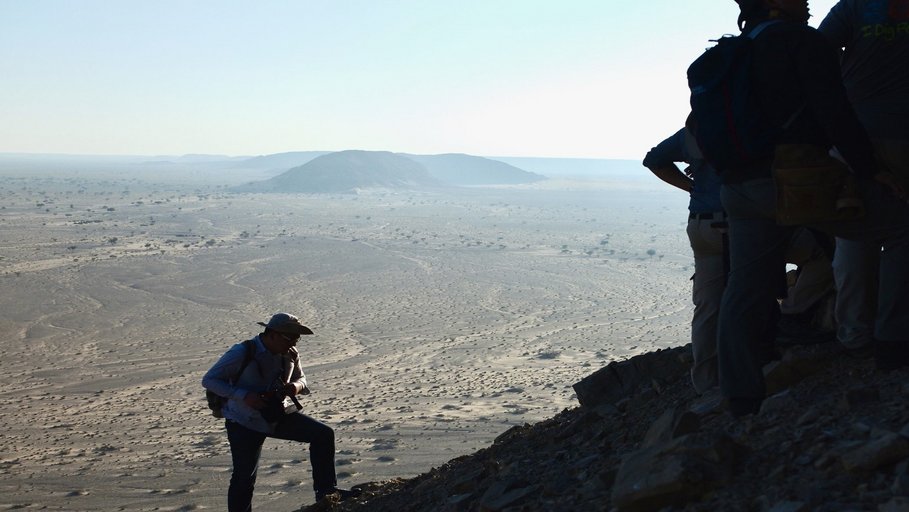 Photograph of a landscape view in Oman
