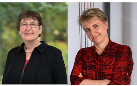 Profilfotos von Heidi Kreibich und Liane Benning.