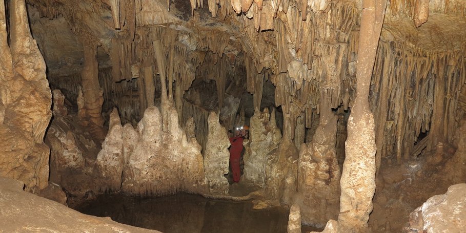 Study of the Chil-Ustin cave
