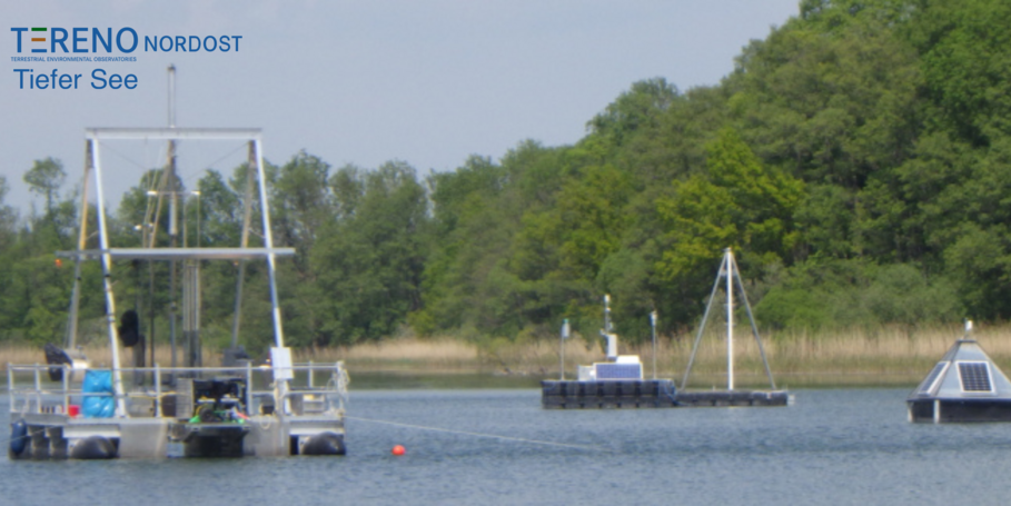 Lake Tiefer See, Sensor Platforms