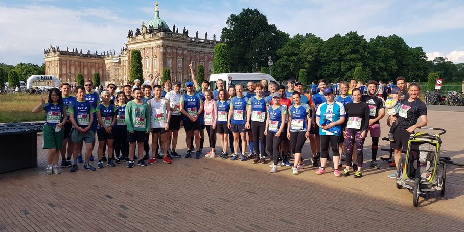 Group photo of the participants of the GFZ.