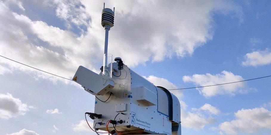 Wasserdampfradiometer des GFZ