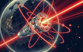 Artificial illustration of an Optically Pumped Magnetometer (OPM)