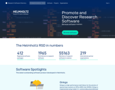 Screenshot of the Helmholtz RSD
