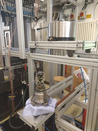 Sandstone in the laboratory