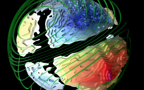 Interhemispherical field align currents and Sq current system.