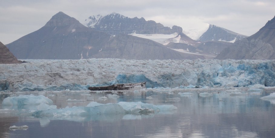 Glacier in Svalbard