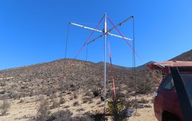 Horizontal magnetic dipole transmitter.