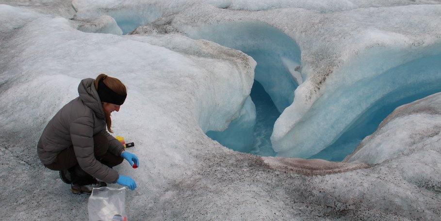 Sampling in Svalbard