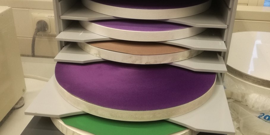 various polishing cloths