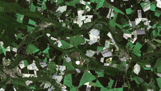 Sentinel-2-Aufnahme über der Peene