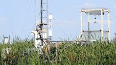 Measuring trace gases at Zarnekow Polder