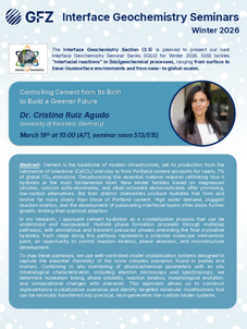 Ankündigung des Seminars mit Angaben zu Vortragendem und mit einem Abstract