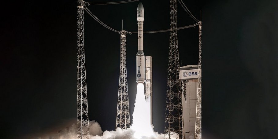 Start des PRETTY-Kleinsatelliten