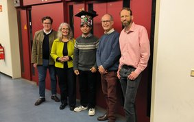 Sergio Diaz Meza with Supervisors and Comittee