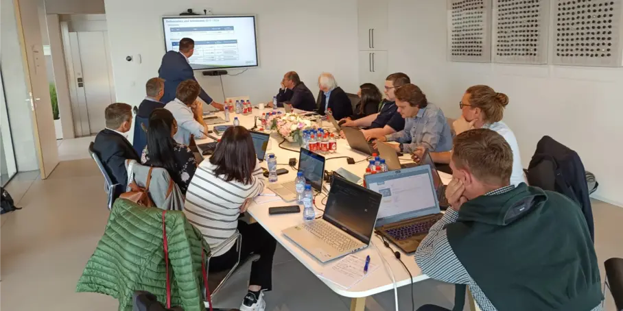 A waste processing company based in Belgium, hosted the M18 meeting of the Hydromine Project, which was attended by the project partners.