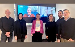 [Translate to English:] 6 Personen, die am Kick off Meeting teilgenommen haben