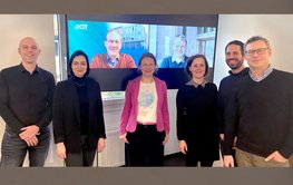 6 Personen, die am Kick off Meeting teilgenommen haben