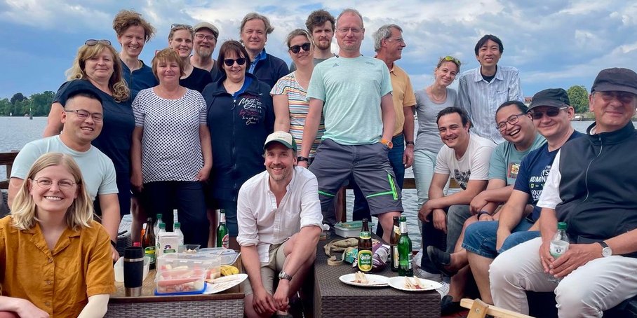 Foto der Mitglieder der Forschungsgruppe