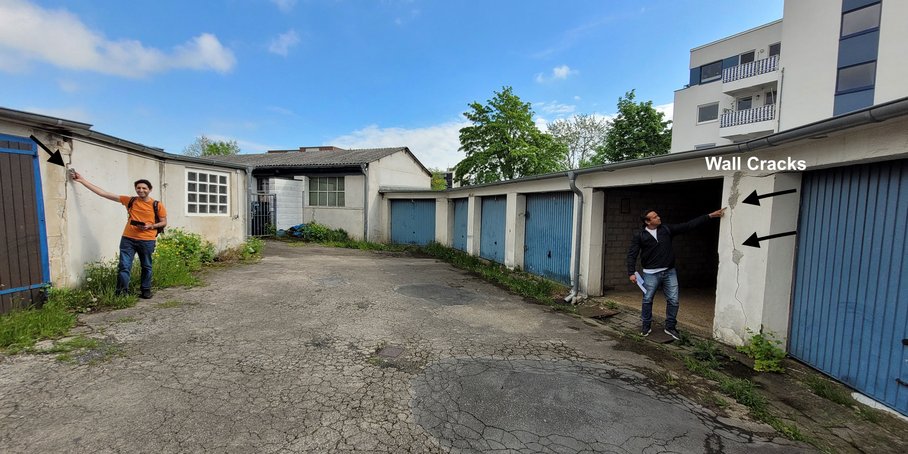 a few garages