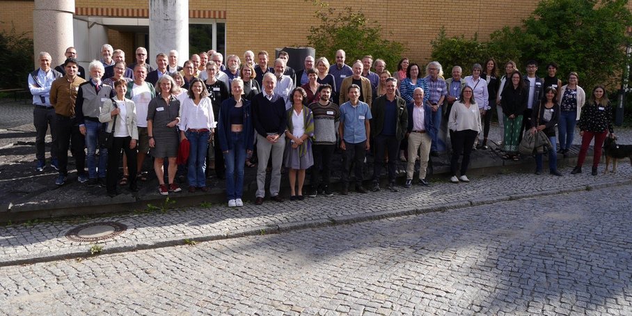 Group photo with all the people who attended the farewell