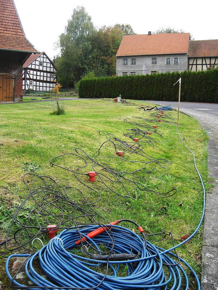 Messkabel, Geophone