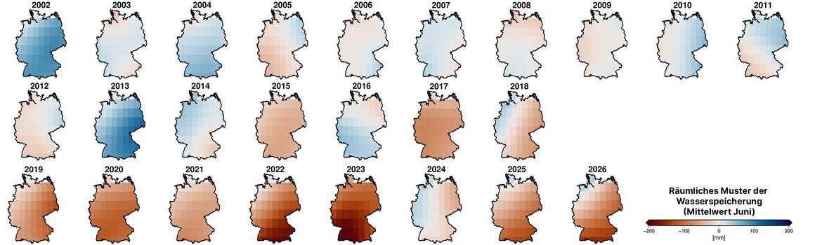 Deutschlandkarte Zeitreihe.