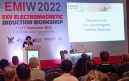 Dr. Ute Weckmann bei der Eröffnungsrede des Workshops