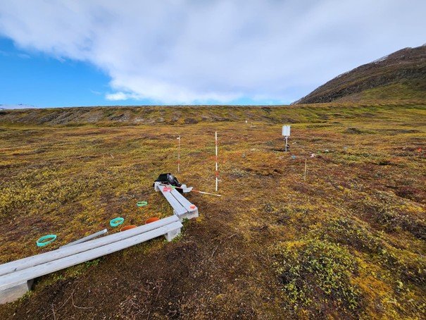 measurement station, Kuup Ilua, West-Grönland