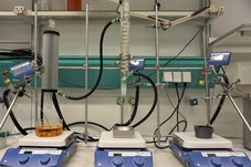 Reflux setup / Hotplate stirrers