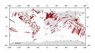 GPS-Messungen | Plattentektonische Bewegung (1994-2016)