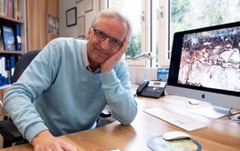 Friedhelm von Blanckenburg sitzend