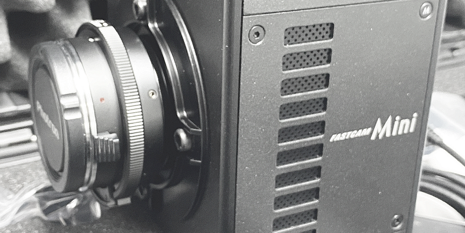 Photons fastcam mini, unsere flexible Hochgeschwindigkeitskamera