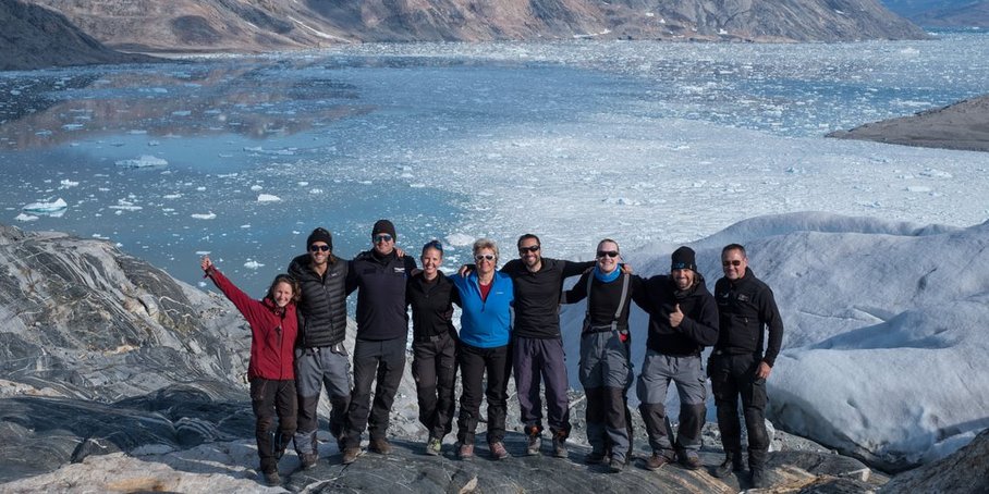 Greenland. July 2019 INTERACT project AirMiMic