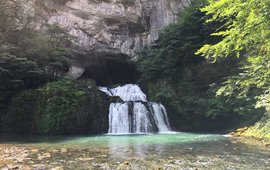 Lisonquelle im französischen Jura-Gebirge