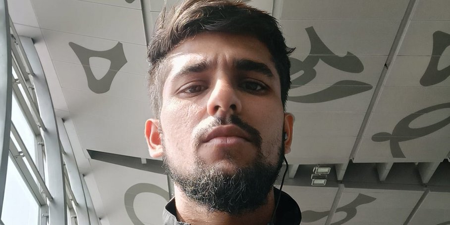 This photo shows Samantak Kundu.