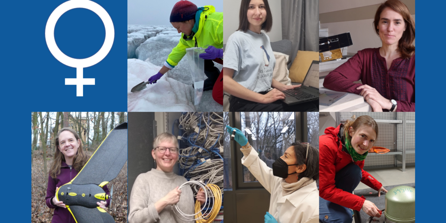 Wissenschaftlerinnen, die am GFZ arbeiten.