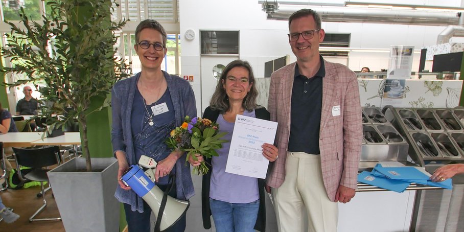 from left to right: Susanne Buiter, Franziska Alberg, Marco Kupzig
