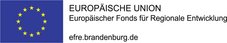 [Translate to English:] Logo EFRE Brandenburg