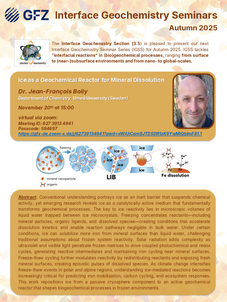 invitation to the seminar shows details about the presenter and an abstract for the talk