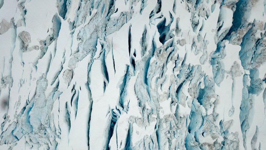 Crevasses in the Vaughan Lewis Icefall in the Juneau Icefield between Alaska (USA) and British Columbia (Canada).