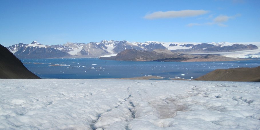Die Spitzbergen-Landschaft