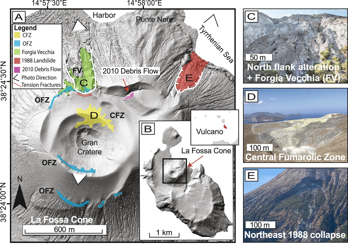 Hanginstabilitäten an Vulkanen zuverlässiger aufspüren: GFZ