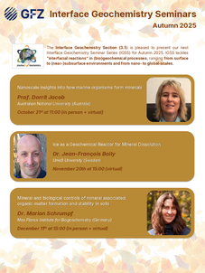 List of the 3 talks of the seminar from October to December 2025