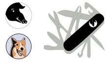 Tool Logos der Programme Pyrocko / Lassie