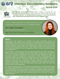 invitation to the seminar shows details about the presenter and an abstract for the talk