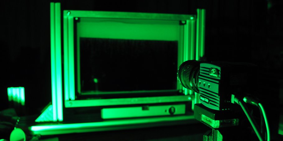 Experiment zur Simulation von Suspensionen