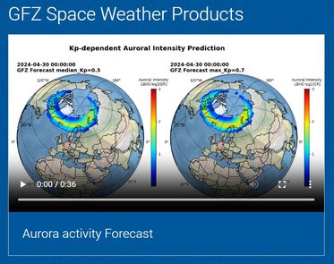 Screen Shot von space weather